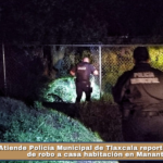 Atiende Policía Municipal de Tlaxcala reporte por intento de robo a casa habitación en Manantiales.