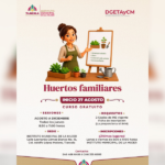 Ayuntamiento de Tlaxcala invita a aprovechar los últimos lugares para el curso gratuito sobre huertos familiares.