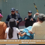 «La SSC cerca de ti» refuerza la cercanía y proximidad en Benito Juárez.