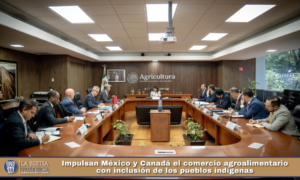 Impulsan México y Canadá el comercio agroalimentario con inclusión de los pueblos indígenas.