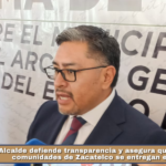 Alcalde defiende transparencia y asegura que recursos a comunidades de Zacatelco se entregan en tiempo.