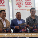 Anuncia Gobierno Municipal de Apizaco espectáculo tributo a Los Temerarios con propósito social y acceso solidario.