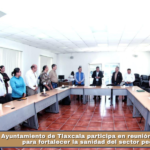Ayuntamiento de Tlaxcala participa en reunión estratégica para fortalecer la sanidad del sector pecuario.