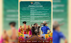 Chava Santos presenta la agenda cultural taurina de la Feria Internacional del Arte Efímero y de la Dalia 2026.