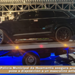 Policía Municipal de Huamantla asegura arma de fuego y pone a disposición a un masculino ante la FGR.