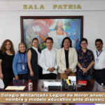 Colegio Militarizado Legión de Honor anuncia cambio de nombre y modelo educativo ante disposición federal.