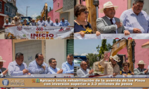🏗️🛣️Apizaco inicia rehabilitación de la avenida de los Pinos con inversión superior a 3.3 millones de pesos