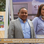 🪨✨Apizaco participa en colocación de primera piedra del Centro de Convivencia Familiar