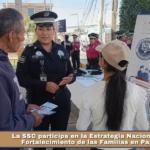 La SSC participa en la Estrategia Nacional para el Fortalecimiento de las Familias en Papalotla.