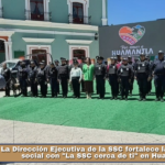 La Dirección Ejecutiva de la SSC fortalece la proximidad social con «La SSC cerca de ti» en Huamantla.
