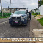 Caso San Nicolás por supuestas adicciones que generó desinformación; masculino falleció.