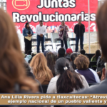 Ana Lilia Rivera pide a tlaxcaltecas: “Atrevámonos a ser ejemplo nacional de un pueblo valiente y decidido».