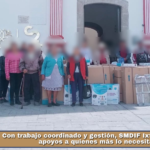 Con trabajo coordinado y gestión, SMDIF Ixtenco acerca apoyos a quienes más lo necesitan.