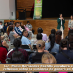 Lic. Rocío Hernández Castillo encabeza espacio de reflexión sobre la violencia de género en Huamantla.