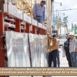 El Comité Taurino Municipal de Huamantla entrega notificaciones preventivas para fortalecer la seguridad de la Huamantlada 2026.