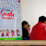 Arranca Sandy Aguilar “Verano Creativo” en Apizaco.