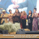 Chiautempan corona a su reina e inaugura la Feria Nacional del Sarape 2026.