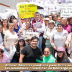 Alfonso Sánchez mantiene paso firme en territorio; las asambleas consolidan su liderazgo en Tlaxcala.