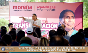 «Esta revolución de conciencias sólo puede dar frutos si camina junto al pueblo»: Ana Lilia Rivera.