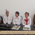 Unidad de las Izquierdas reclama una contienda sin privilegios rumbo a la Coordinación de la 4T de Tlaxcala.