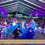 Guerreras K-Pop, Crazysaurios, arte circense, cuentacuentos y bandas locales se presentaron durante la jornada.