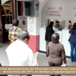 Invita Ayuntamiento de Tlaxcala a aprovechar los últimos días de descuentos del 50% en multas y regularización en trámites.