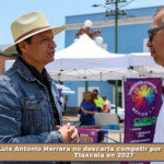 Luis Antonio Herrera no descarta competir por la alcaldía de Tlaxcala en 2027.