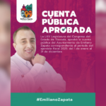 Aprueba Congreso del Estado la Cuenta Pública 2025 del Ayuntamiento de Emiliano Zapata.
