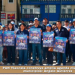 PAN Tlaxcala construye amplia agenda ciudadana en municipios: Ángelo Gutiérrez.