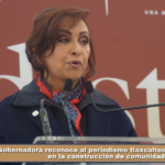 Gobernadora reconoce al periodismo tlaxcalteca como aliado en la construcción de comunidad.