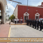 La SSC fortalece la proximidad social con la estrategia «La SSC cerca de ti» en Cuapiaxtla.