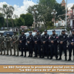 La SSC fortalece la proximidad social con la estrategia “La SSC cerca de ti” en Tenancingo.