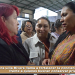 Ana Lilia Rivera llama a fortalecer la conciencia ciudadana frente a quienes buscan conservar privilegios.