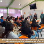 Impulsan acciones de salud mental y prevención de adicciones para la juventud de Chiautempan.