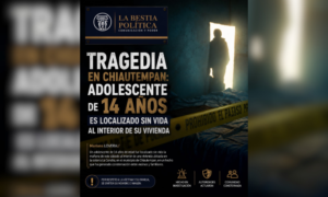 Tragedia en Chiautempan: adolescente de 14 años es localizado sin vida al interior de su vivienda.