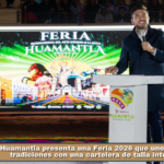 Huamantla presenta una Feria 2026 que une sus grandes tradiciones con una cartelera de talla internacional.