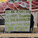 Pobladores de San Pedro Ecatepec rechazan Polo de Economía Circular y denuncian represión tras operativo.