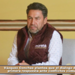 Vázquez Conchas plantea que el diálogo debe ser la primera respuesta ante conflictos comunitarios.