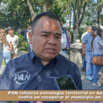 PAN refuerza estrategia territorial en Apetatitlán; confía en recuperar el municipio en 2027.