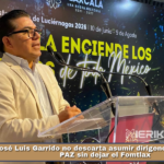 José Luis Garrido no descarta asumir dirigencia del partido PAZ sin dejar el Fomtlax.