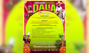 Huamantla convoca a participar en el Gran Desfile de la Dalia 2026.