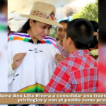 Llama Ana Lilia Rivera a consolidar una transformación sin privilegios y con el pueblo como prioridad.