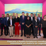 Tlaxcala y Puebla fortalecen coordinación interestatal en materia de seguridad.