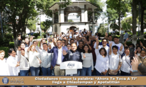 Ciudadanos toman la palabra: “Ahora Te Toca A Ti” llega a Chiautempan y Apetatitlán.