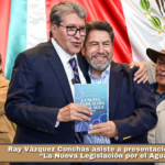 Ray Vázquez Conchas asiste a presentación de libro “La Nueva Legislación por el Agua”.