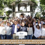 Apetatitlán perdió el rumbo; en «AhoraTeTocaATi» se llama a recuperar seguridad, transparencia y espacios públicos.