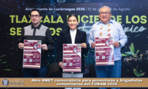 Abre SMET convocatoria para promotoras y brigadistas comunitarias del FOBAM 2026.