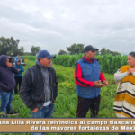 Ana Lilia Rivera reivindica al campo tlaxcalteca como una de las mayores fortalezas de México.