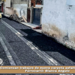 Comienzan trabajos de nueva carpeta asfáltica en calle Ferrocarril: Blanca Angulo.