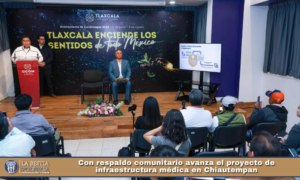 Con respaldo comunitario avanza el proyecto de infraestructura médica en Chiautempan.